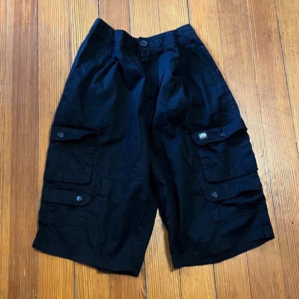 Ecko-unltd Men's Black Shorts